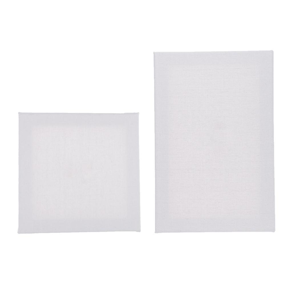 White Blank Canvas Board Wooden Frame For Oil Acrylic Painting