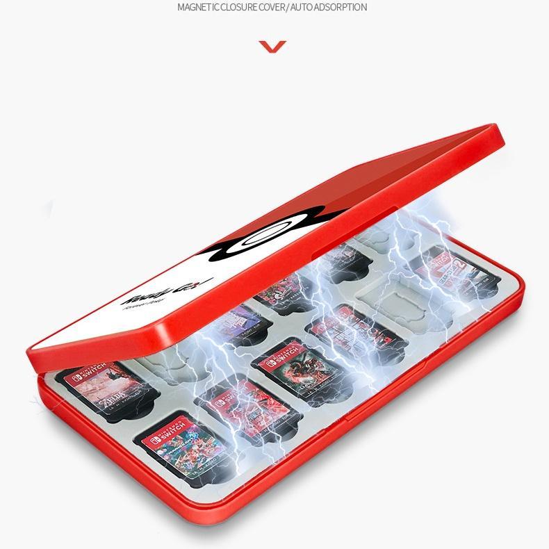 Hộp Đựng Thẻ Nhớ Chơi Game Nintendo Switch 24 SD Có Nam Châm