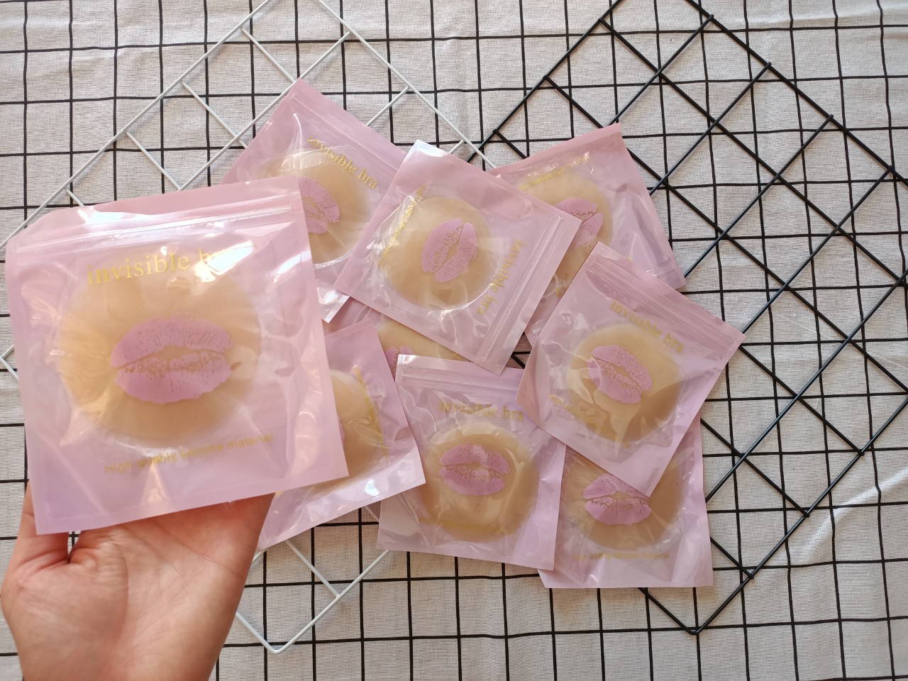 Miếng dán đầu ti tàng hình siêu chắc cup lớn 10.5cm