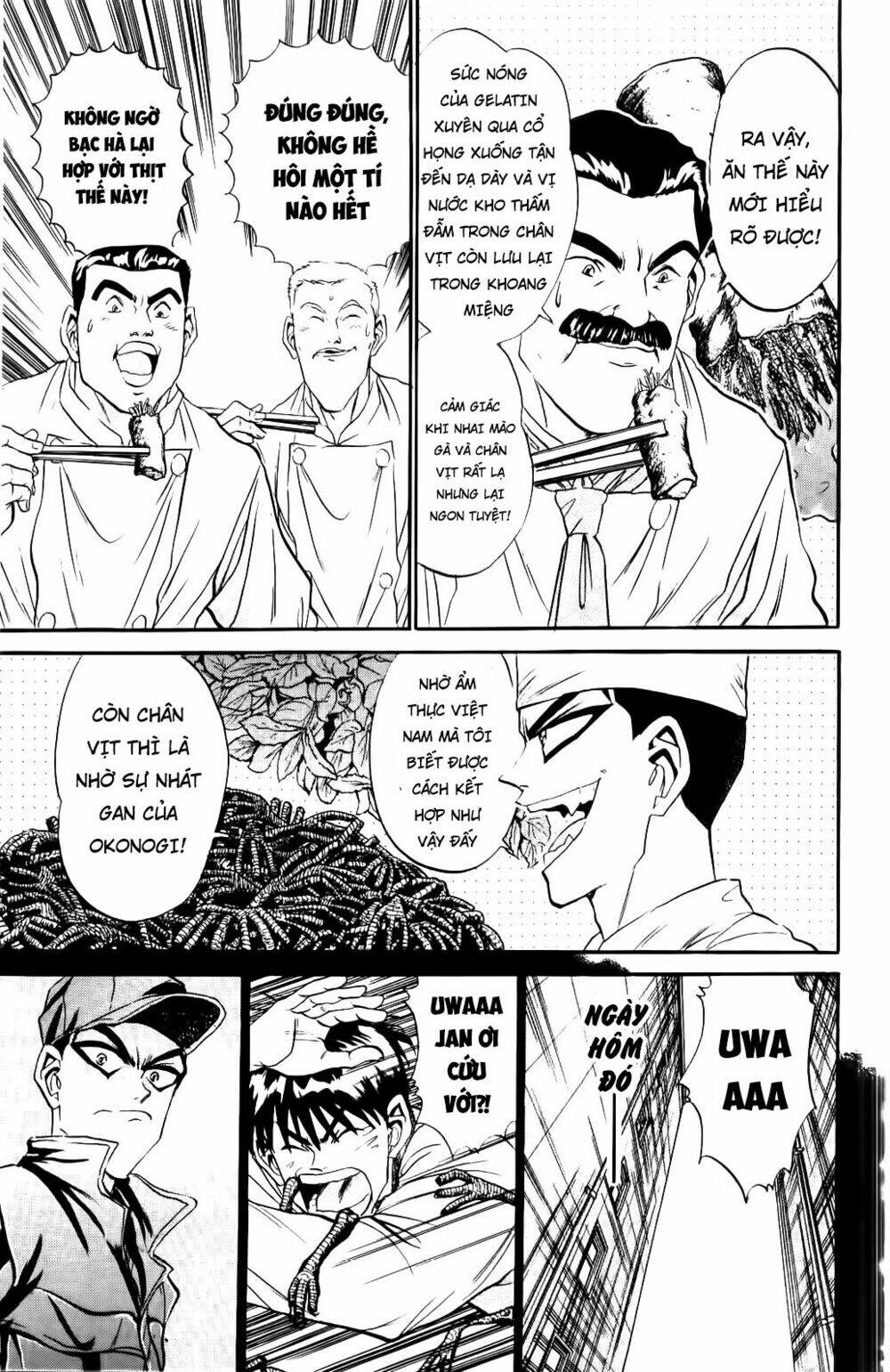 iron wok jan - đầu bếp siêu đẳng chapter 58 14