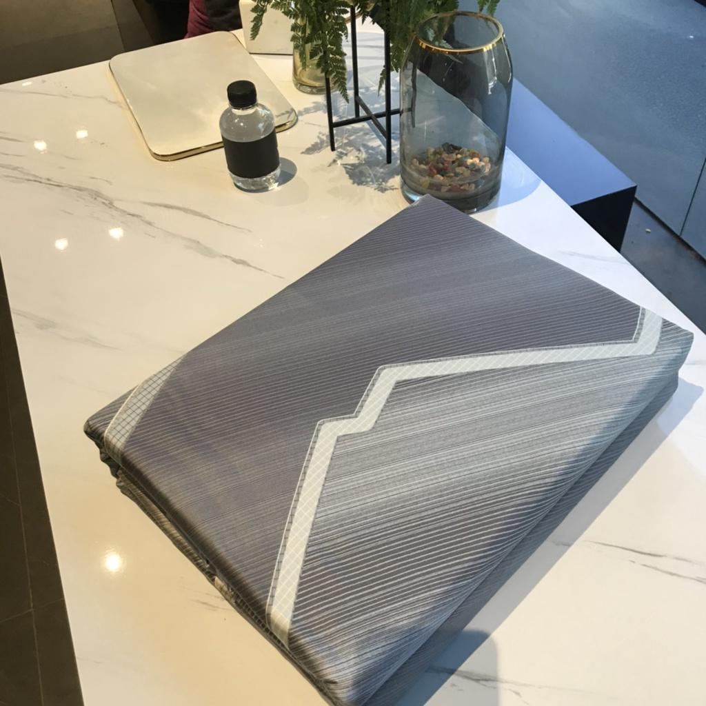 Bộ chăn ga gối mùa hè100% lụa tencel , cao cấp, MỀM MỊN, MÁT DA cực hot - sang trọng DESIGN SM617