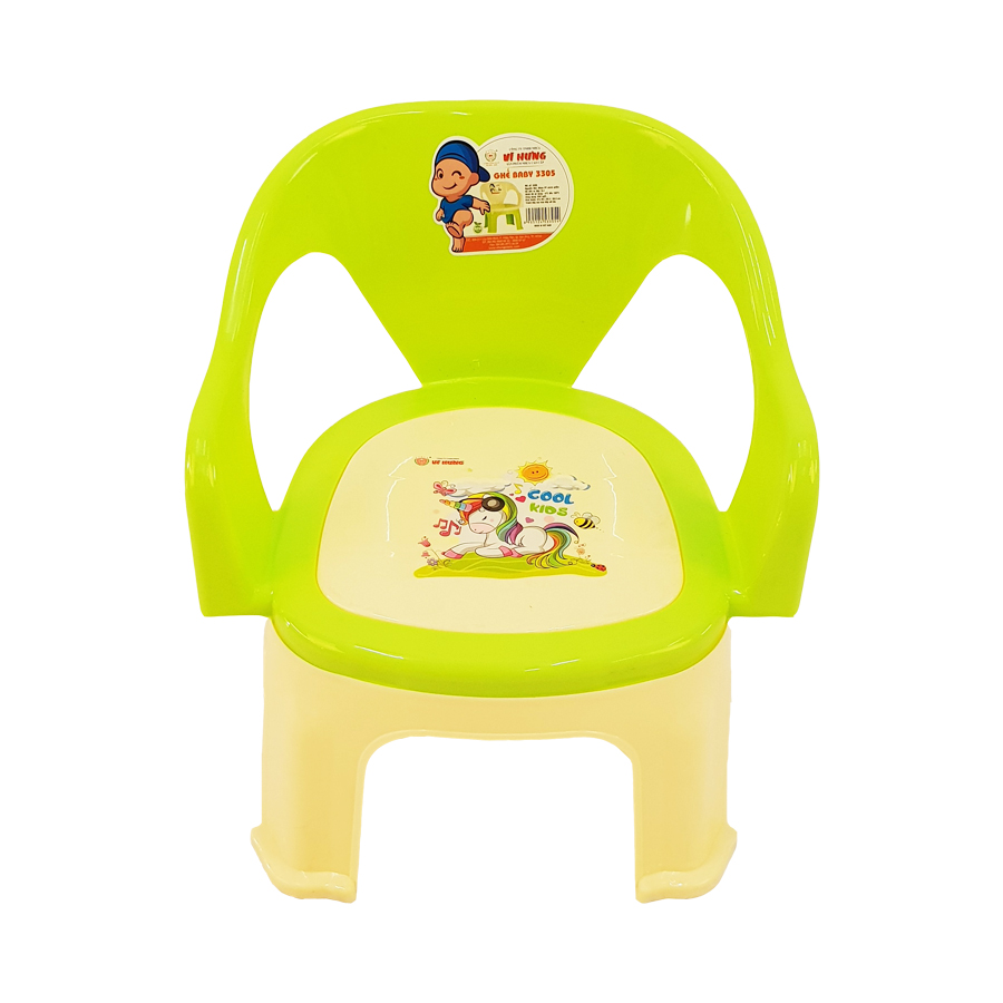 Ghế dựa Baby - Vĩ Hưng 3305 (Giao màu và họa tiết ngẫu nhiên)