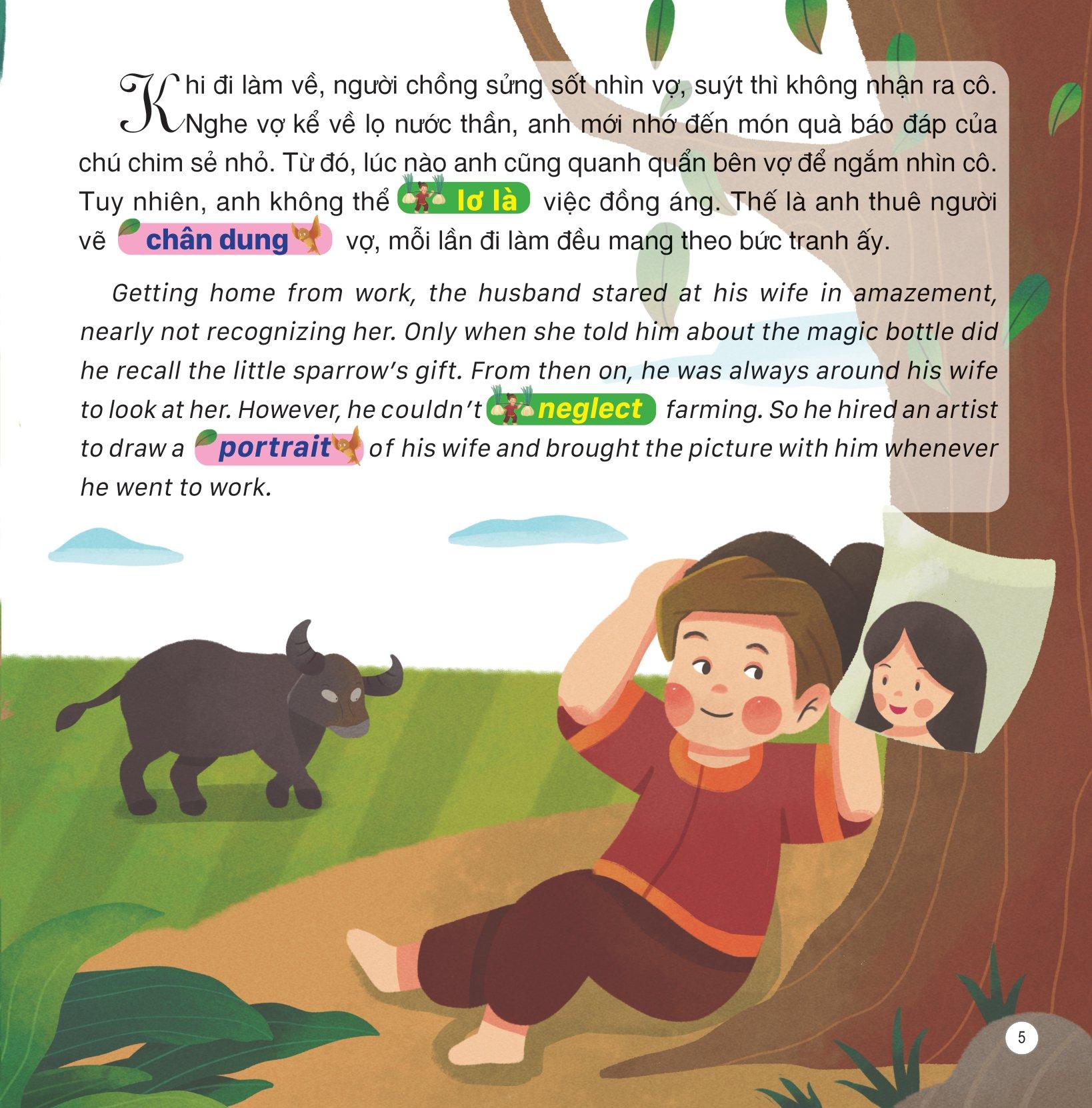 Truyện Cổ Tích Việt Nam (Song Ngữ Việt-Anh) - Ai Mua Hành Tôi