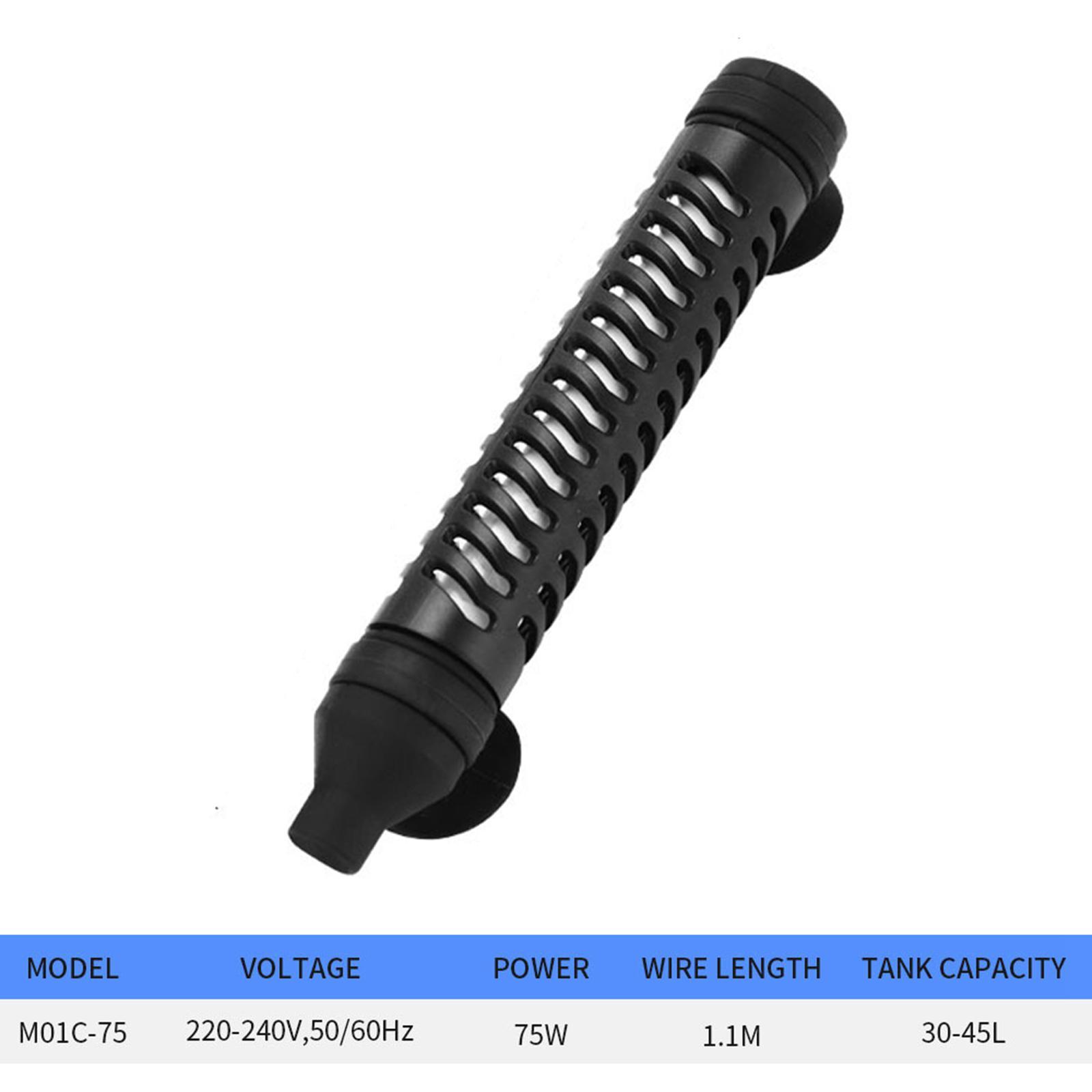 Aquarium Fish Tank Heater Submersible Thermostat Heat Rod Automatic for Fish