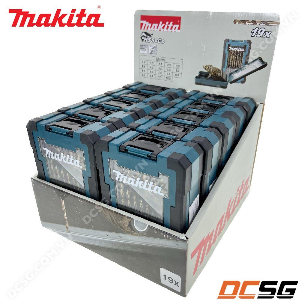 Bộ mũi khoan inox HSS-Co 1.0-10mm Makita D-67561 | DCSG