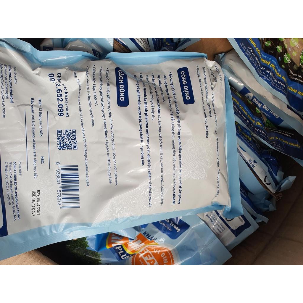 CHẾ PHẨM NẤM ĐỐI KHÁNG TRICHODERMA PLUS SFARM GÓI 1KG