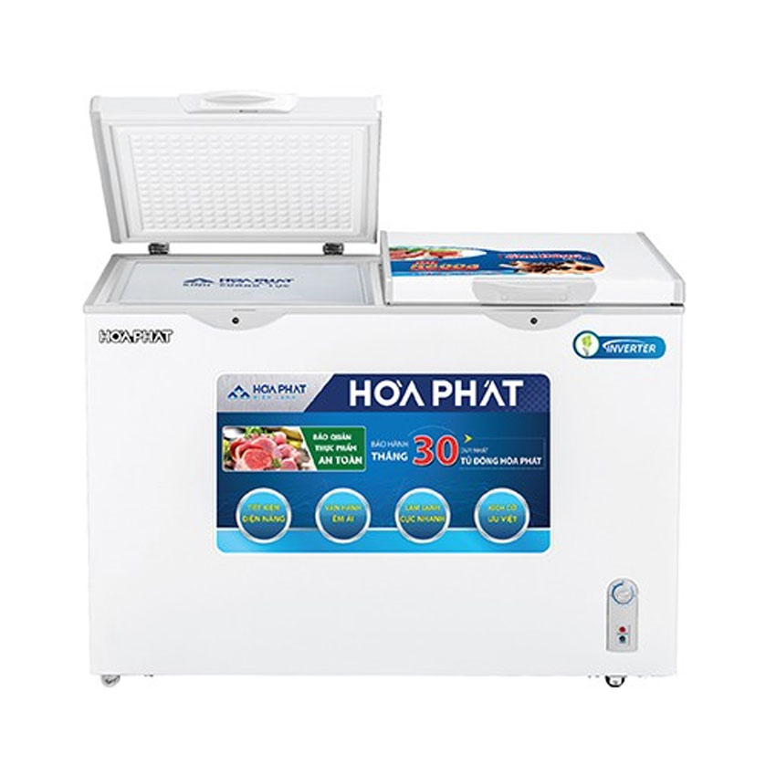 TỦ ĐÔNG MÁT INVERTER HÒA PHÁT 270 LÍT HCFI-656S2Đ2 ĐỒNG