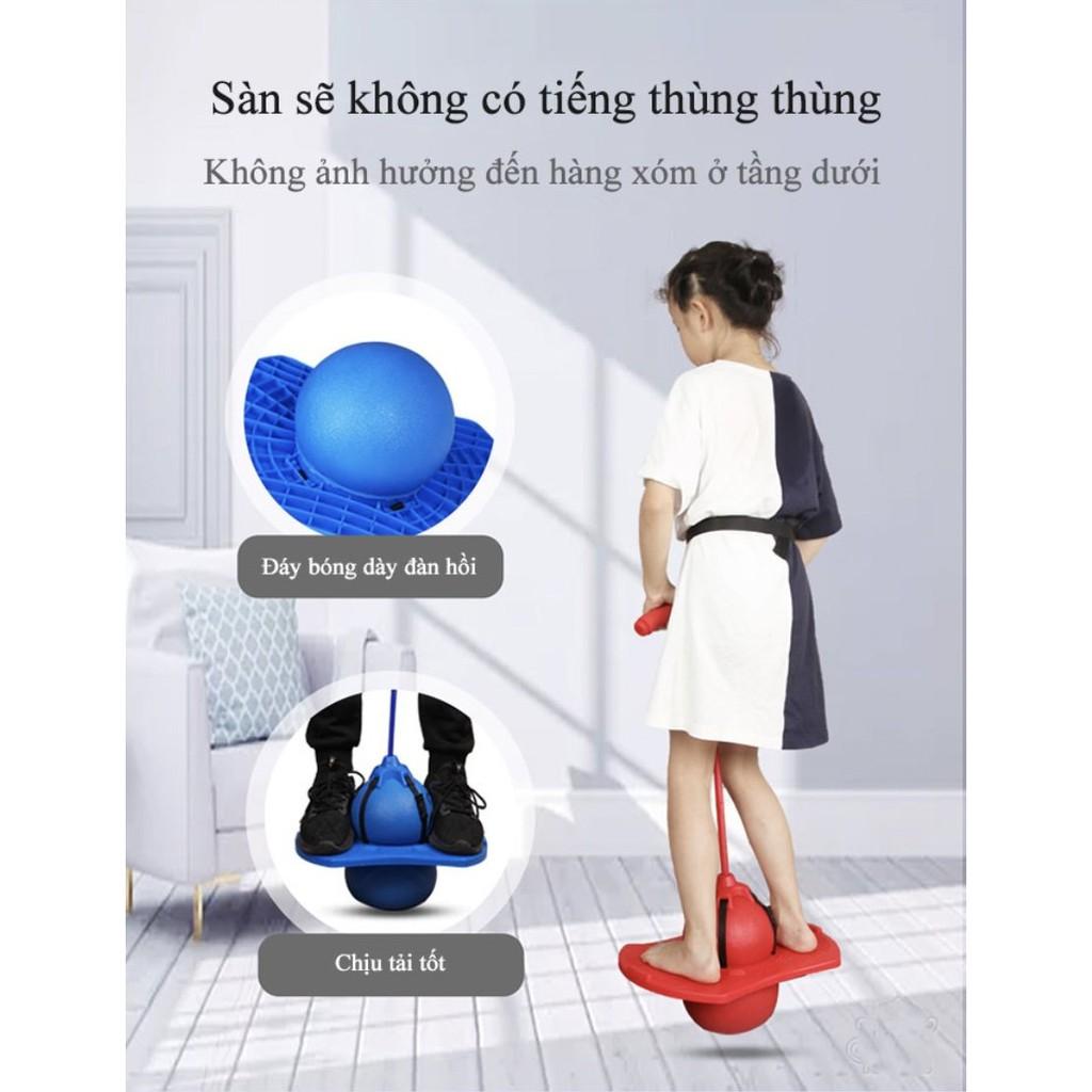 Bóng dây nhún nhảy rèn luyện phát triển chiều cao cho bé từ 7 tuổi Vitality Ball (Blue) - AsiaMart