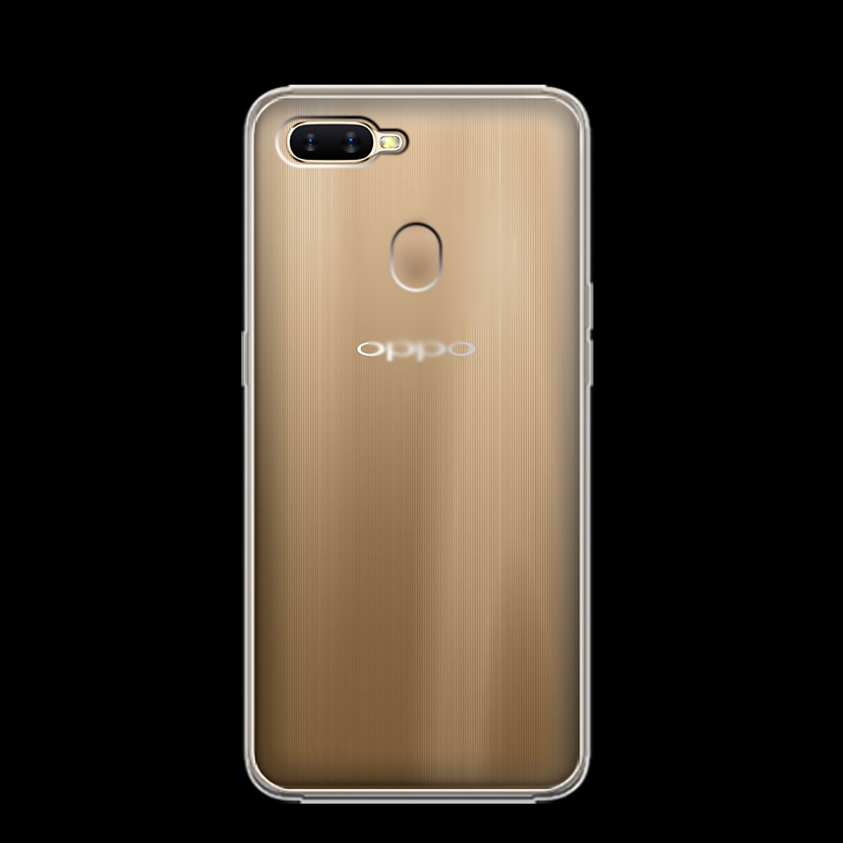 Ốp lưng silicon dẻo trong suốt Loại A cao cấp cho OPPO A7
