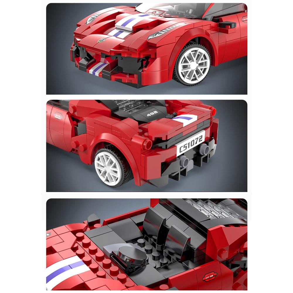 Đồ Chơi Lắp Ráp Xe Điều Khiển 488 Race Car - CaDA C51072W