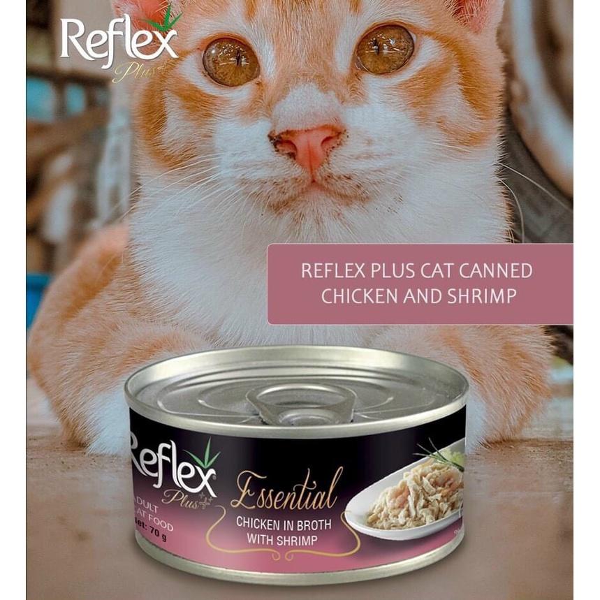 Reflex Plus Essential 70g Nhiều Vị, Pate Thịt Dinh Dưỡng Cho Mèo, Kích Thích Vị Giác, Giúp Mèo Ăn Nhiều Hơn,Tăng Cân