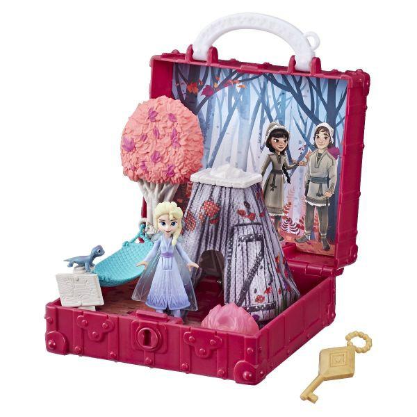 Bộ phòng chơi nổi 3D - Khu rừng bí ẩn của Elsa DISNEY PRINCESS E8799/E6545