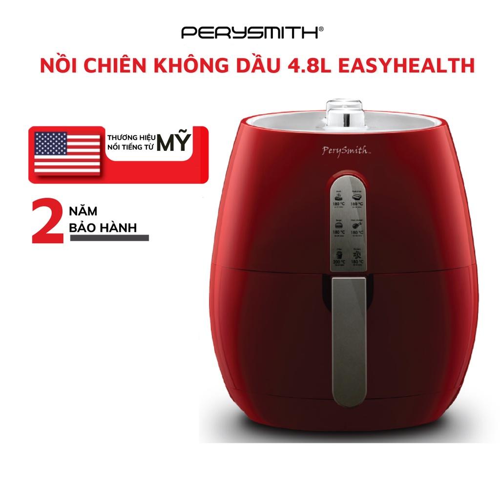 Nồi chiên không dầu cơ 4,8 lít PerySmith PS1520 loại bỏ chất béo có hại - Hàng chính hãng