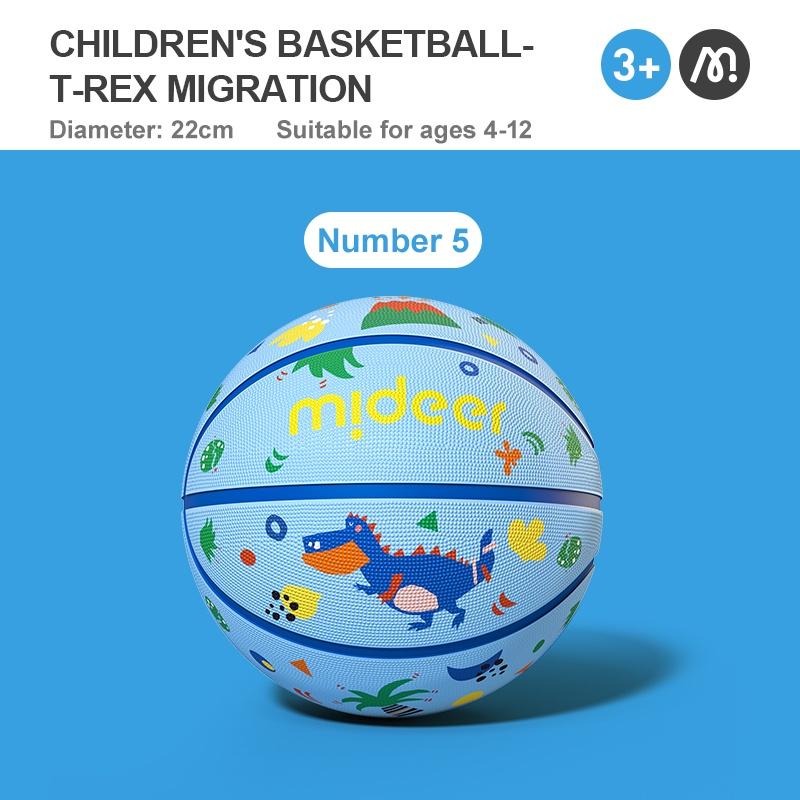 Bóng Rổ Mideer Cho Bé Children’s Basketball , Đồ Chơi Vận Động Cho Bé 3,4,5,6,7,8 tuổi