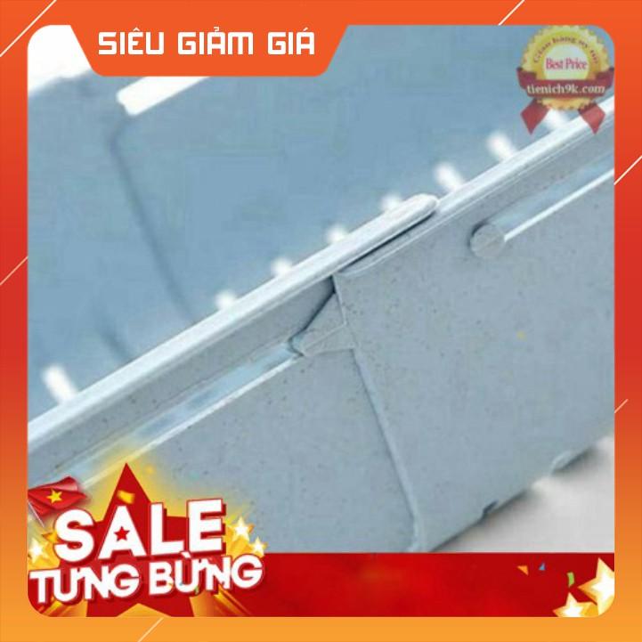 Rổ Gác Bồn Rửa Bát - Rửa Chén, Rau Củ Quả Gấp Gọn Đa Năng Tiện Dụng