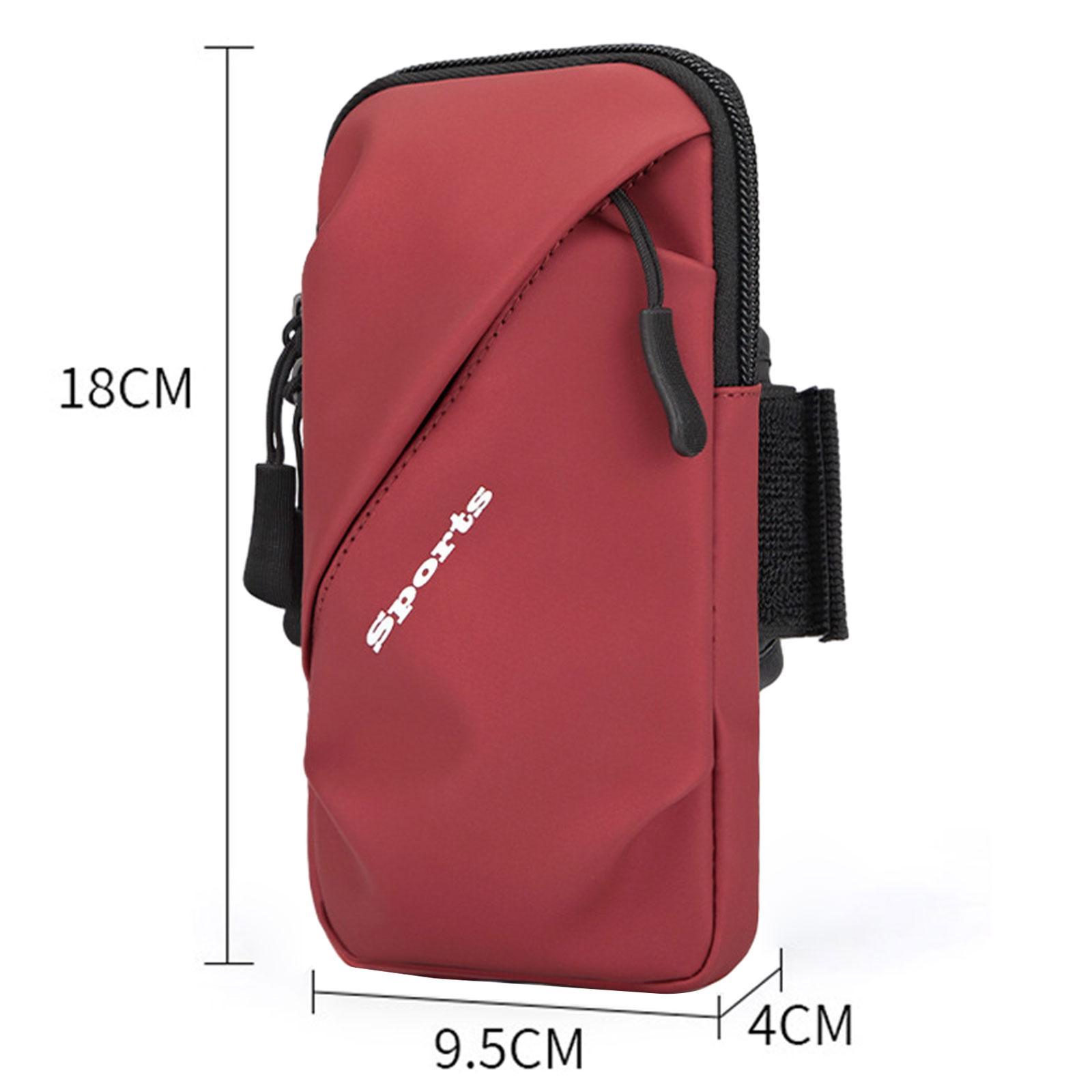 Phone Armband Bag Sports Arm Bag Cellphone Holder Gym Armbands Bag Phone Wristband for Running Jogging Workout Walking