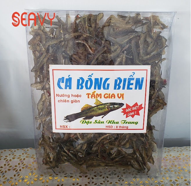 Đặc Sản Nha Trang - Khô Cá Bống Biển Hộp Seavy 400G