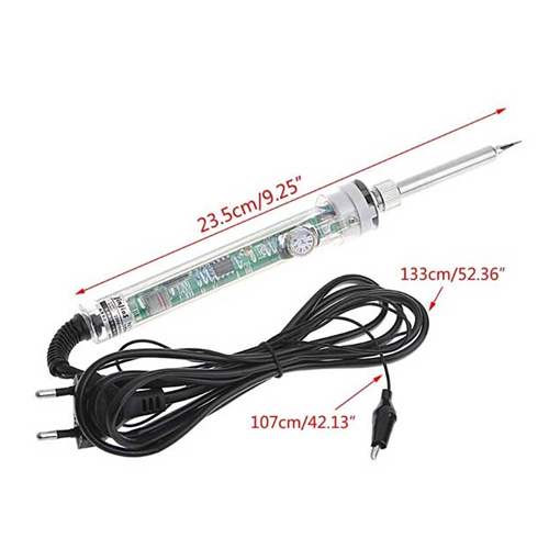 Tay Hàn 907 60W Có Điều Chỉnh Nhiệt Độ Thường - Phụ Kiện: Senser 907, Mũi hàn 907: T-K, T-Sk, T-I, T-2.TC