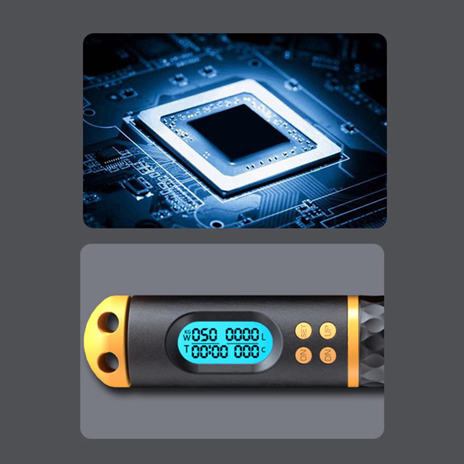 Skipping Rope Electronic Digital Rope Jumping for Sports Workout Women Men