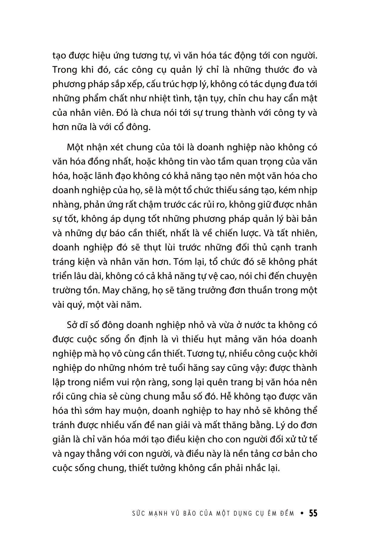 Cơn Lốc Quản Trị - Ba trụ cột của văn hóa doanh nghiệp