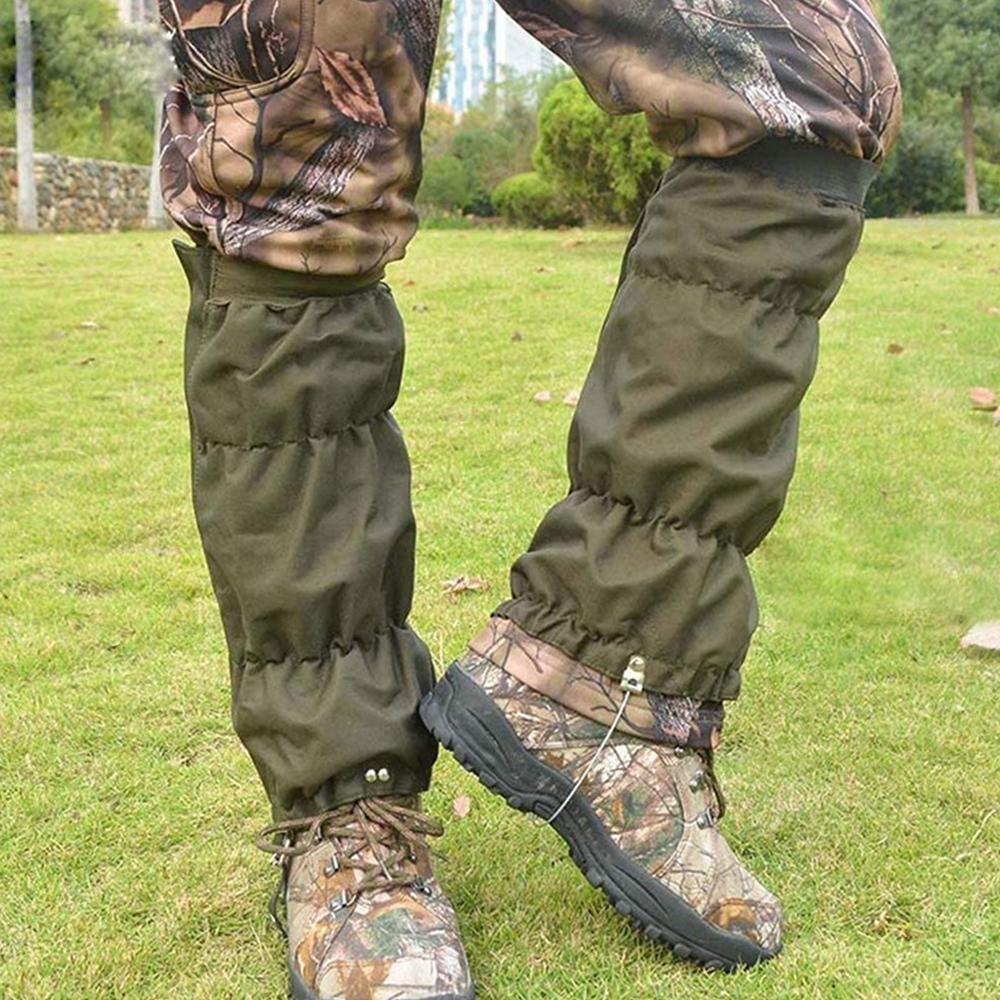 Waterproof Hiking Leg Gaiters Outdoor Leg Protection Snow Boot Gaiters for Camping Climbing Hunting