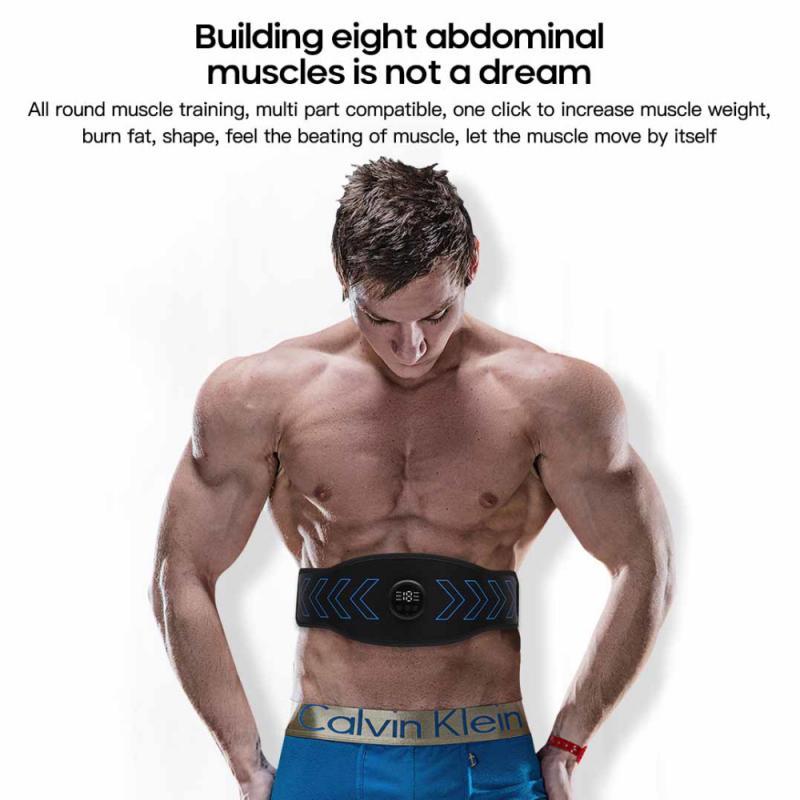 Tập Cơ Bụng Máy Bay Huấn Luyện ABS EMS Slim Cơ Máy Kích Thích Mực Săn Chắc Thể Dục Dây Hiện Tại Tập Cơ Bụng Kích Thích Huấn Luyện