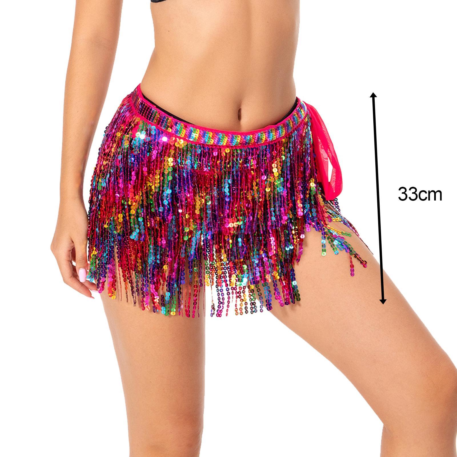 Belly Dance Skirts for Women, Performance Skirt Party Costume for Women and Girls