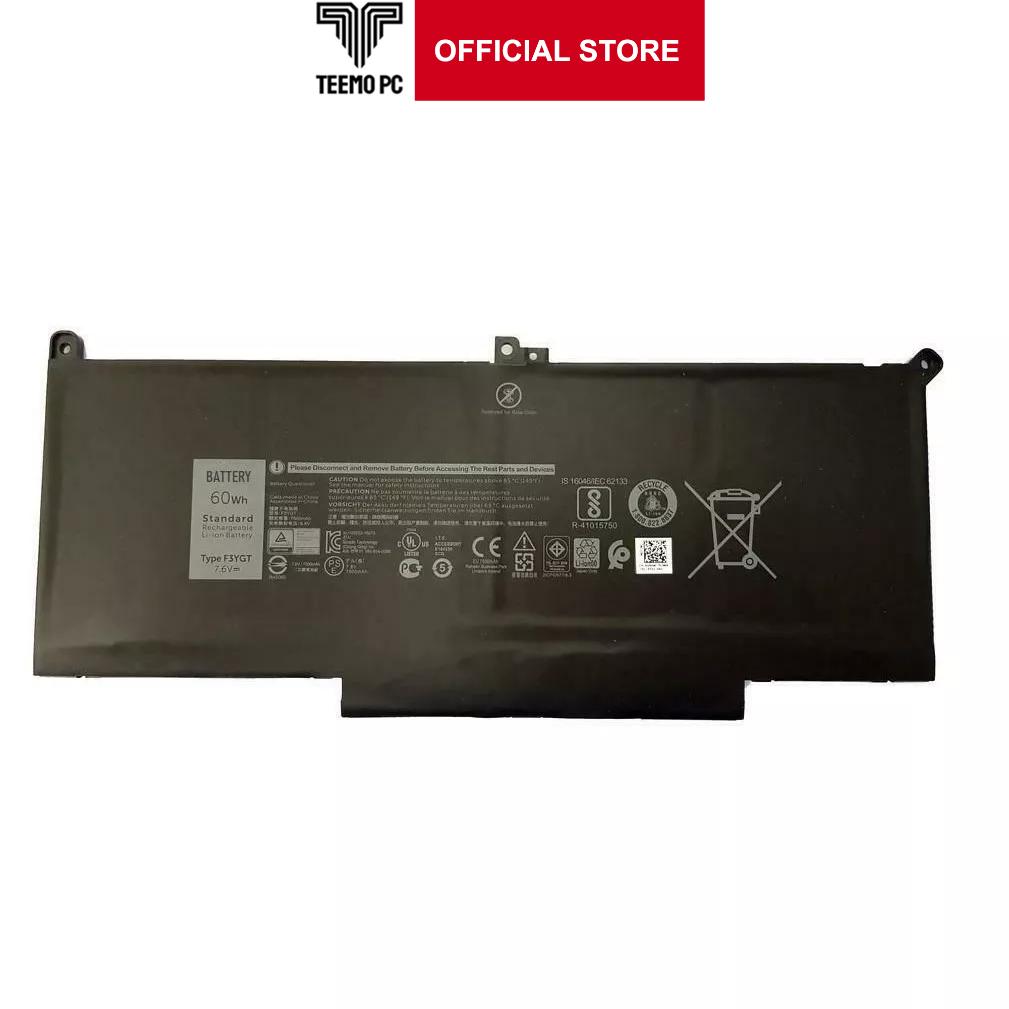Pin Tương Thích Cho Laptop Dell Latitude E7480 7480 - Model: F3Ygt - Hàng Nhập Khẩu New Seal TEEMO PC TEBAT1381
