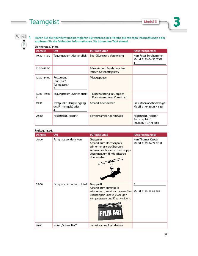 Aspekte neu B2: Mittelstufe Deutsch. Lehr- und Arbeitsbuch mit Audio-CD, Teil 2