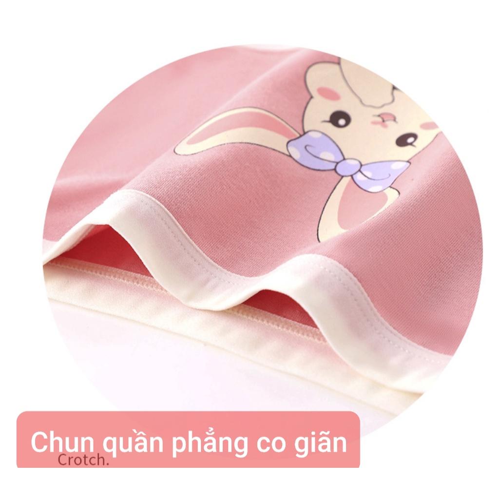 Quần lót bé gái sét 3 chip đùi trẻ em cotton cao cấp