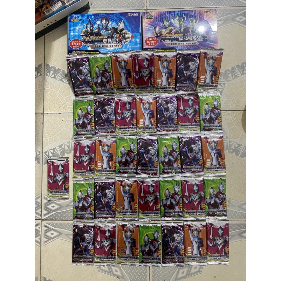 Set 5 ảnh thẻ phẩm giá Anime siêu nhân anh hùng ULTRAMAN tự nhiên chibi xinh xẻo vô cùng rẻ (Mẫu mới