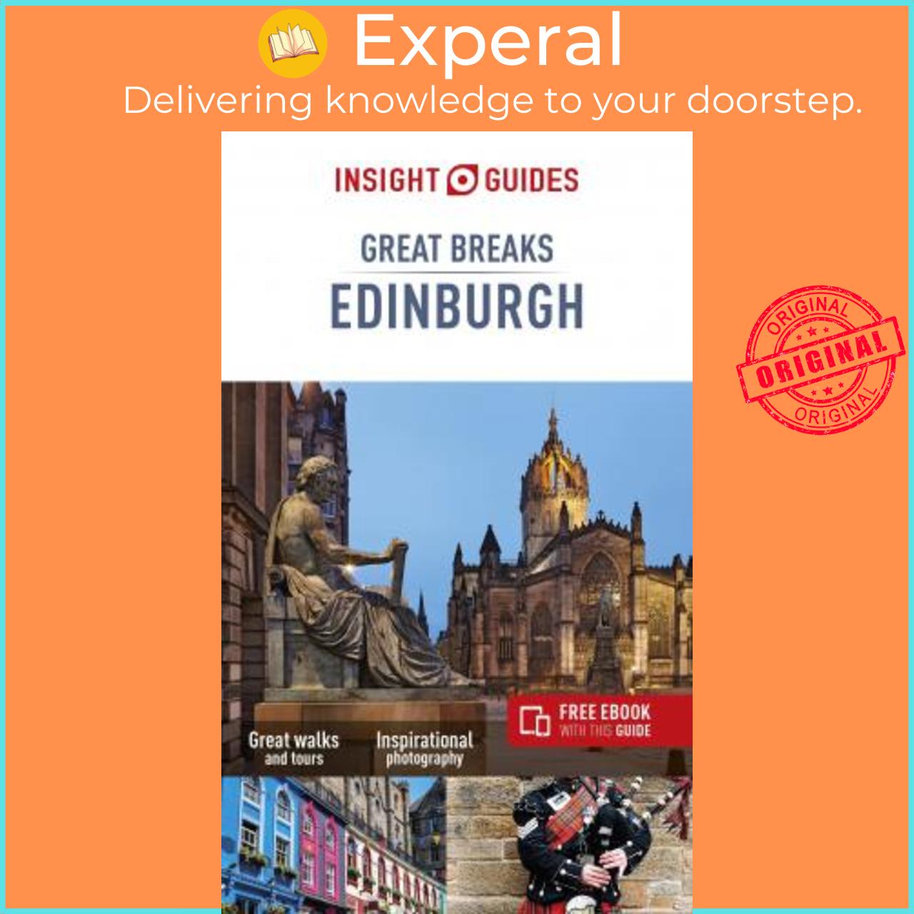 Hình ảnh Sách - Insight Guides Great Breaks Edinburgh (Travel Guide with Free eBook) by Insight Guides (UK edition, paperback)