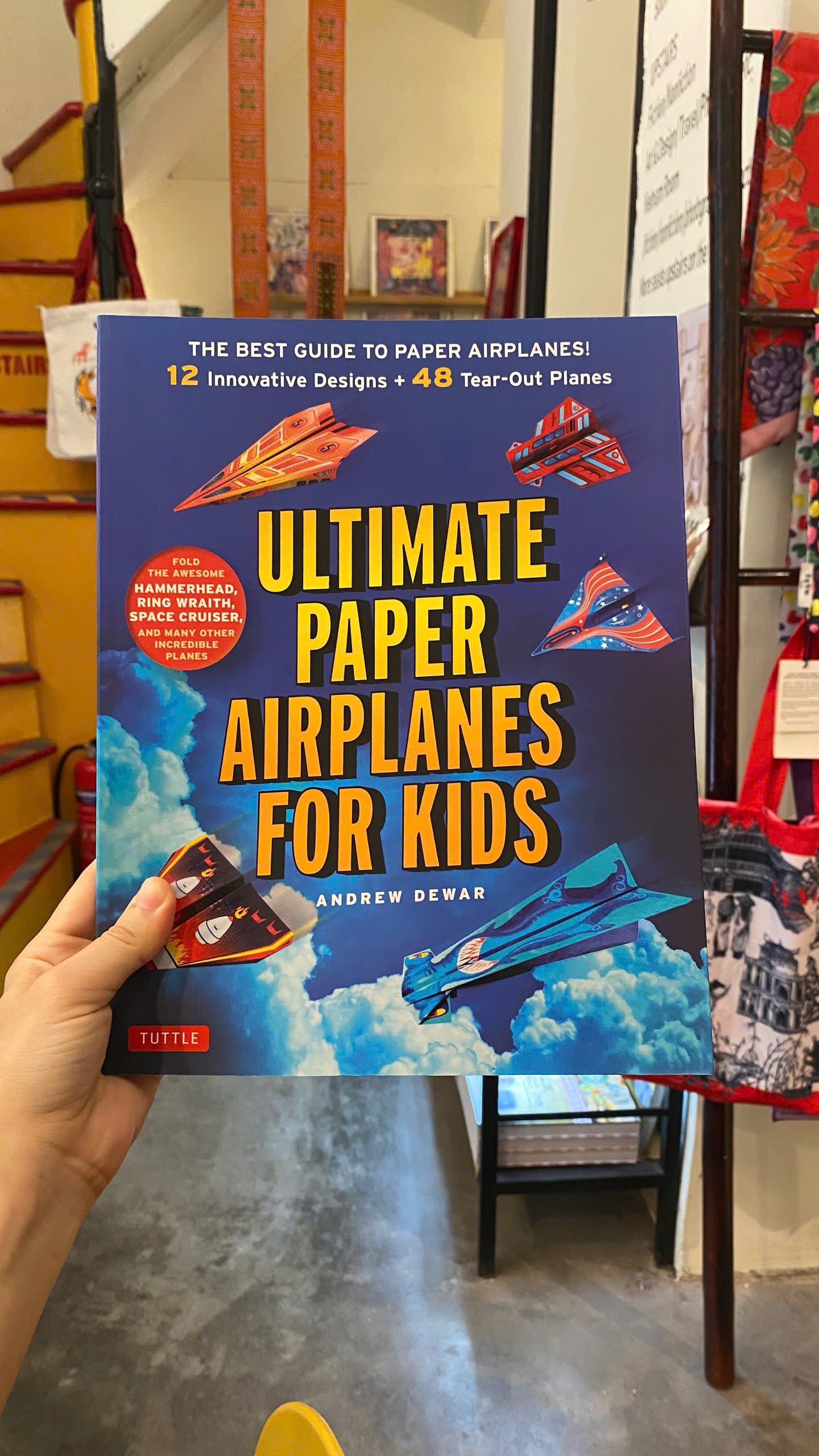 Sách - Ultimate Paper Airplanes for Kids: The Best Guide to Paper Airplanes! | Ngoại văn Thiếu nhi