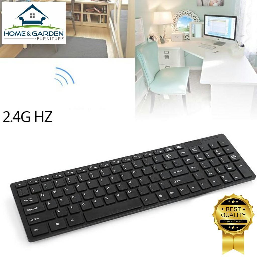 EuroQuality Bộ bàn phím và chuột không dây Ultra-Thin Fashion 2.4Ghz