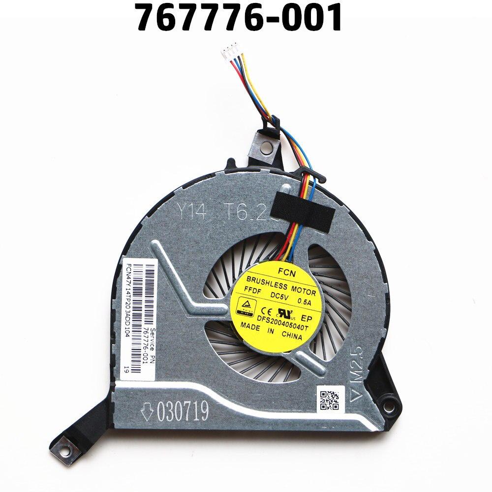 767776-001 FAN FOR HP TPN-Q139 14-U Series 14-U003tx 14-U005tx 14-U204tx 14-U213cl CPU COOLING FAN