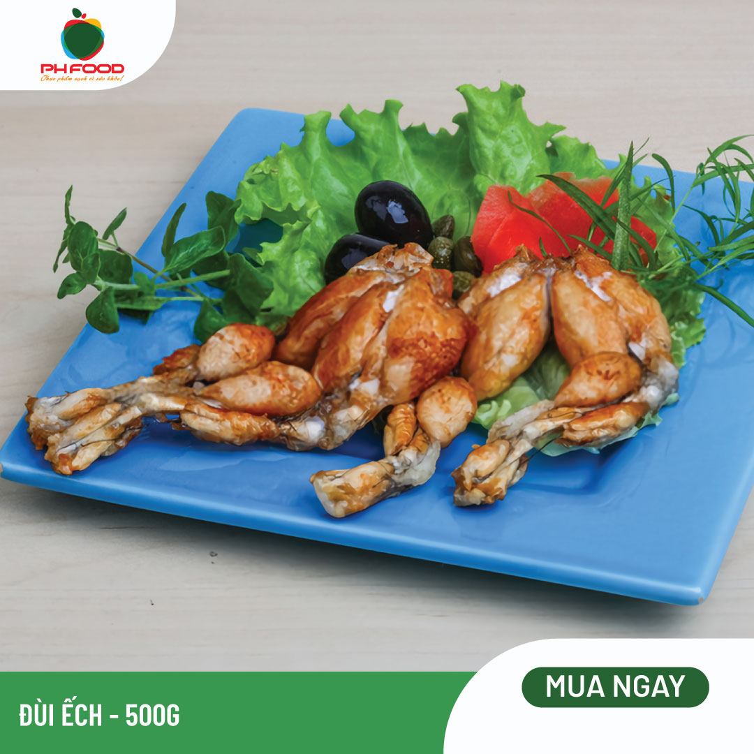 - Đùi Ếch Đã Làm Sạch - 1Kg 2 Khay