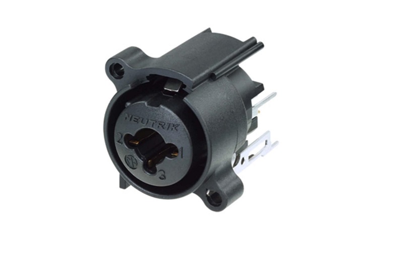 Jack âm canon 2IN1 ngàm ngang không chốt bấm Neutrik NCJ6FA-V-0-Hàng Chính Hãng