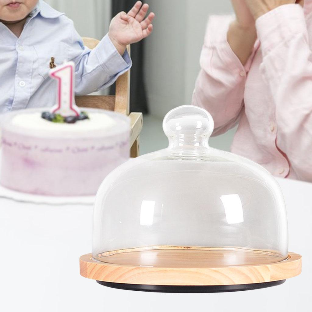Cake Tray Nordic Solid Cover Serving for Confectionery Birthday