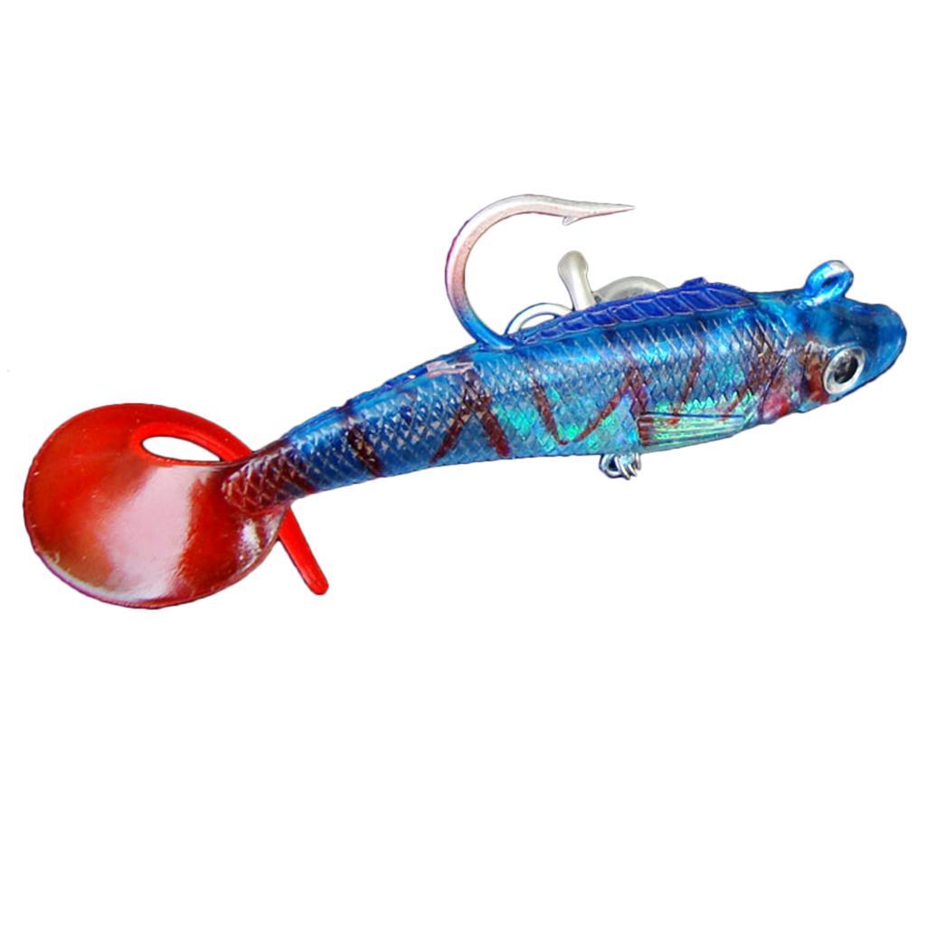 Soft Plastic Popper Fishing Baits Lures and Life-like Cicada Floating Lures