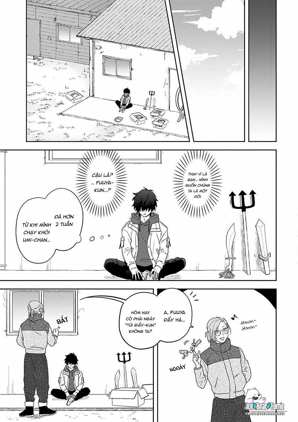 chàng túi giấy đang yêu chapter 14 11