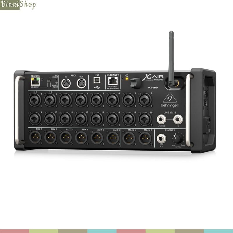 Behringer X Air XR18 - Mixer Kĩ Thuật Số 18 Cổng - Hàng Nhập Khẩu