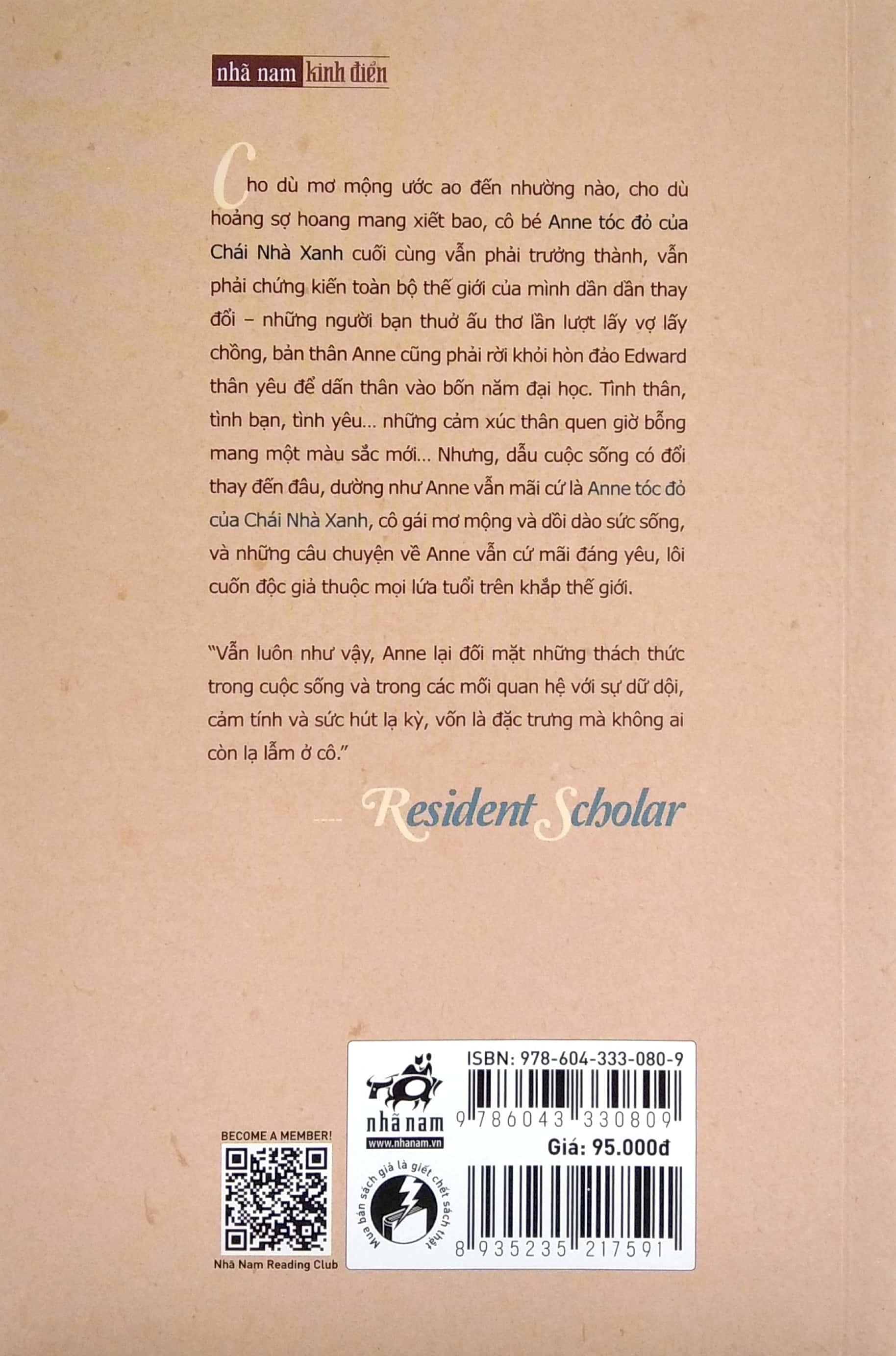 Anne Tóc Đỏ Ở Đảo Hoàng Tử Edward (Tái Bản 2018)