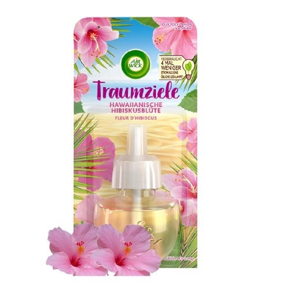 Chai tinh dầu cắm điện Air Wick Refill AWK0857 Hawaiian Hibiscus Flower 19ml (Hoa dâm bụt Hawaii)