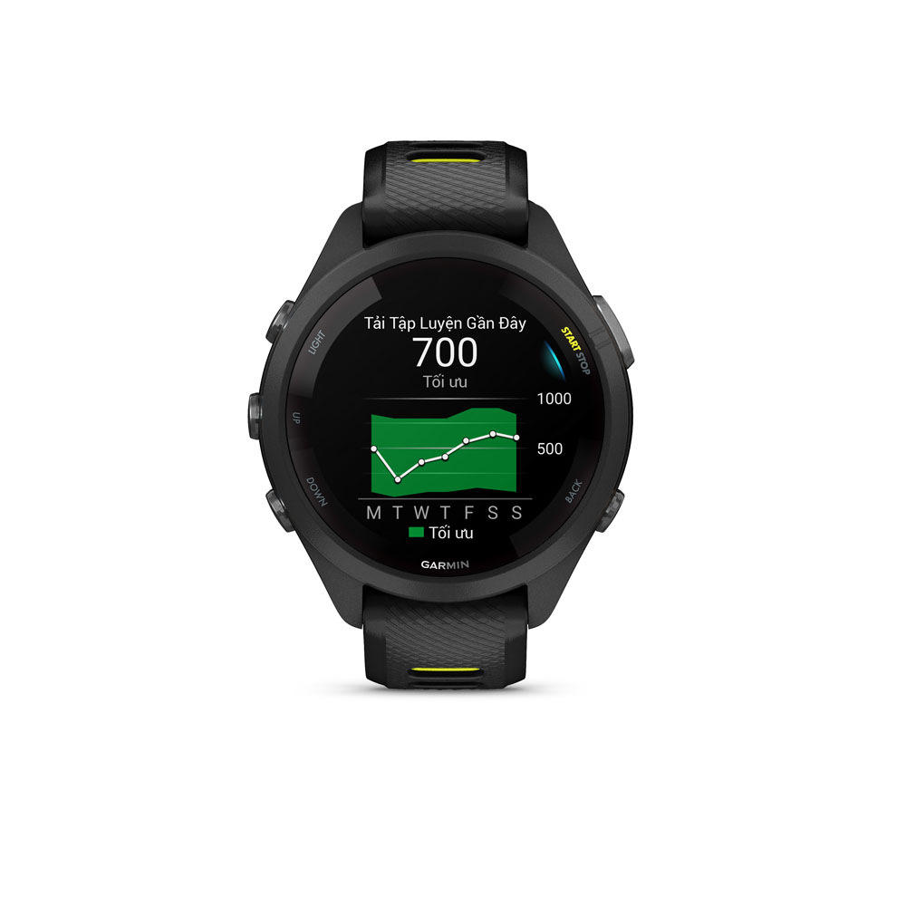 Đồng Hồ Thông Minh Garmin Forerunner 265S Music Wifi GPS (Black/White/Pink) - Hàng Chính Hãng