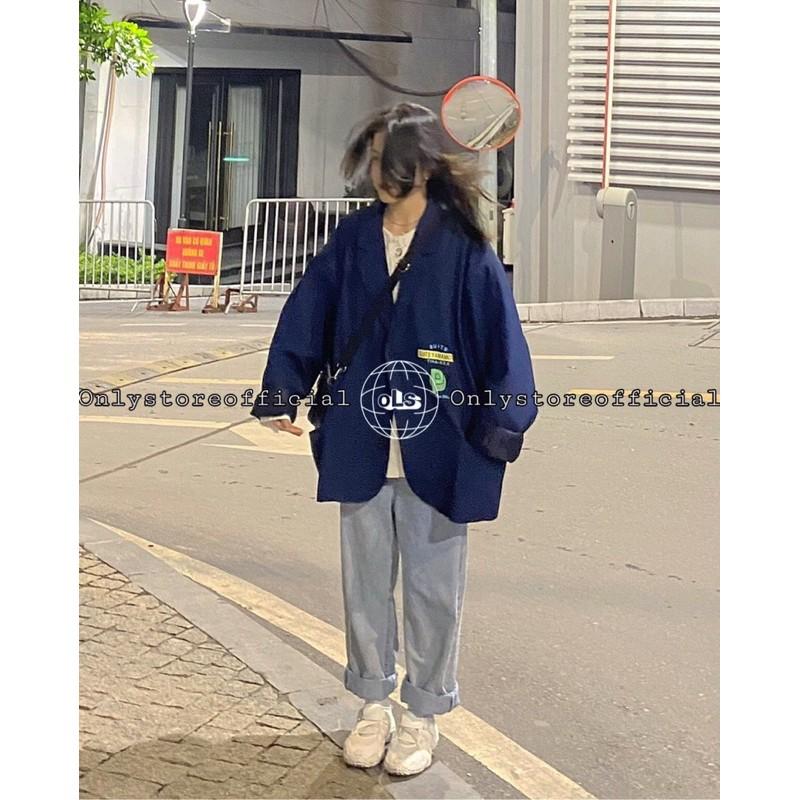 Set blazer+quần bò xinh lắm