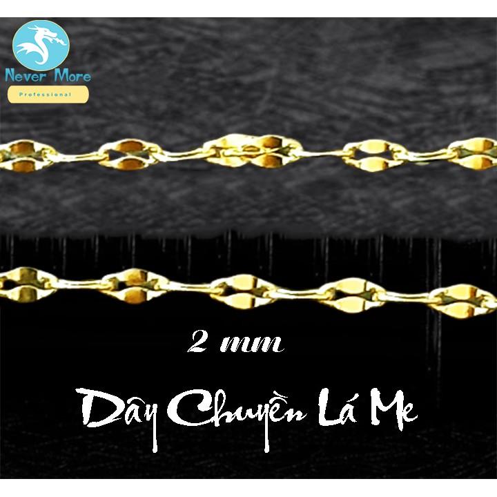 Dây chuyền nữ titan cao cấp lá phong siêu đẹp, bền màu, chuẩn thời trang