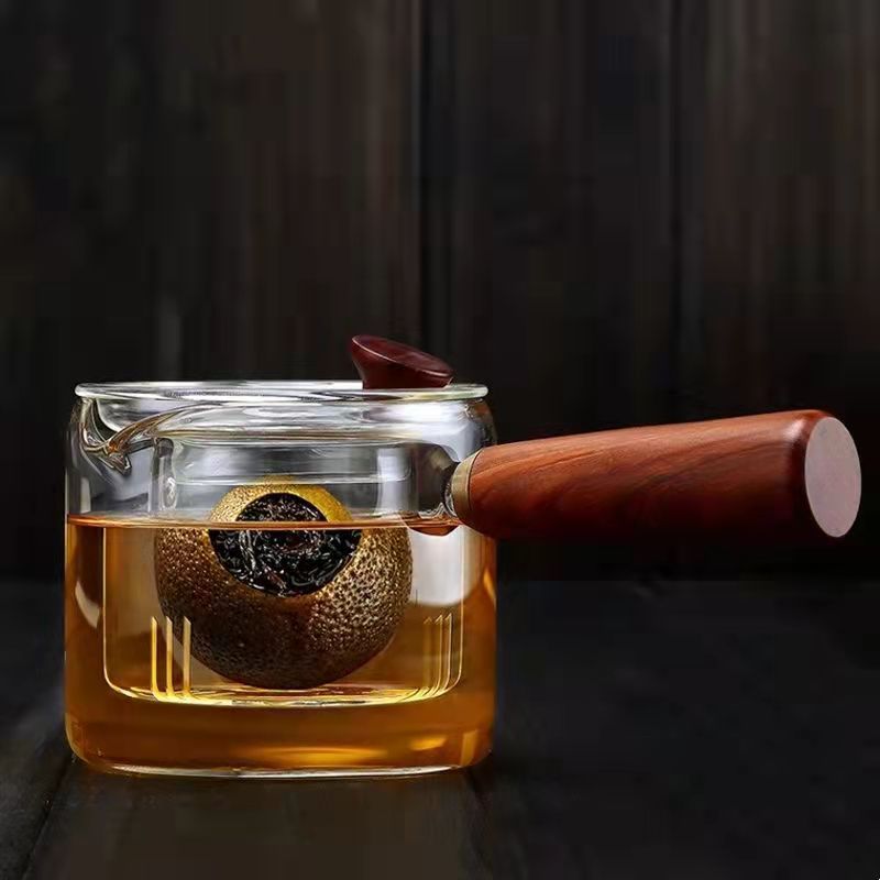 Combo Hộp quà tết Ly - Trà - Dĩa dùng để uống trà phổ nhĩ
