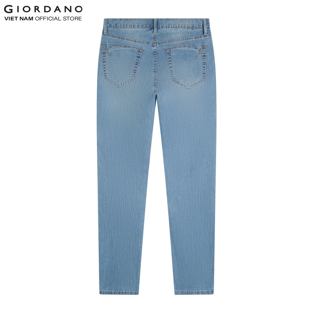 Quần Jeans Dài Nam Regular Taper Giordano 01112008