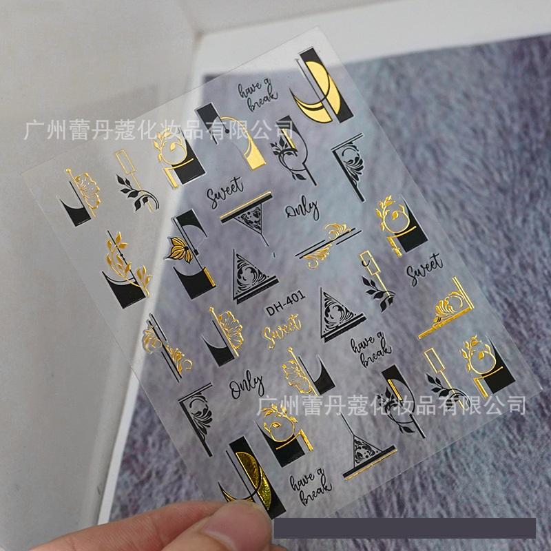 Sticker 3D Họa Tiết Galaxy | Hình Dán Móng Tay