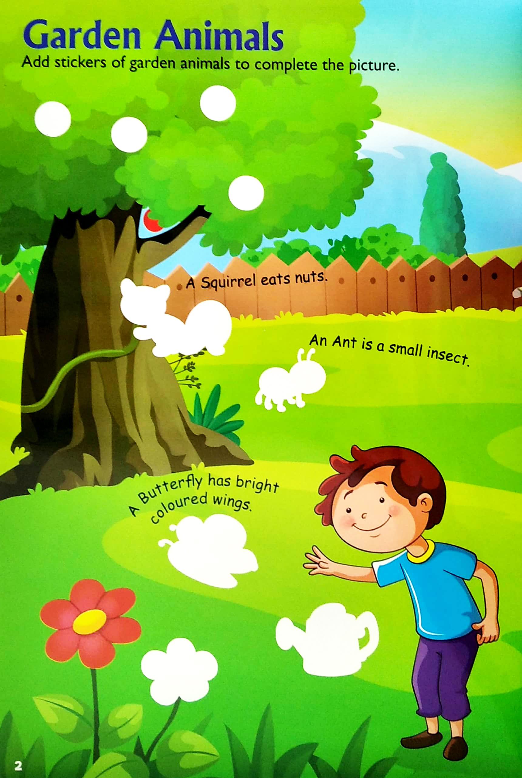 My Animals Stickers &amp; Writing Book